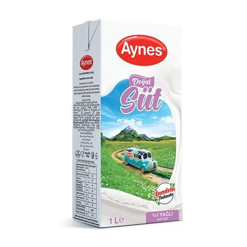Erdallar Gross Market AYNES SÜT %1 YAĞLI 1 LT