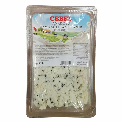 Erdallar Gross Market CEBEL ANADOLU TAM YAĞLI PEYNİR ÇÖREK OTLU 350 GR