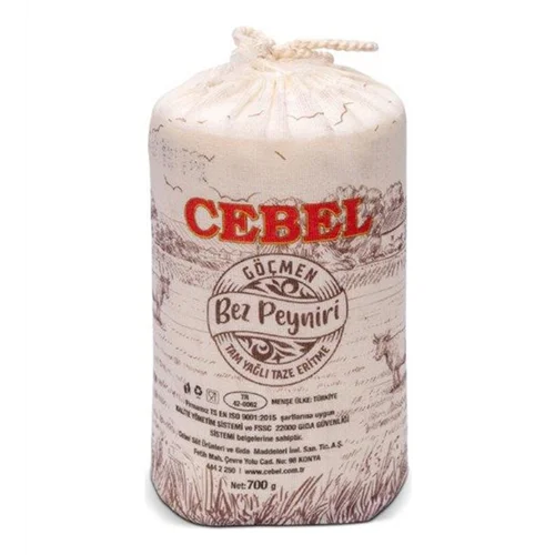 Erdallar Gross Market CEBEL GÖÇMEN BEZ TULUM PEYNİRİ 700 GR