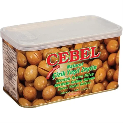 Erdallar Gross Market CEBEL NATUREL YEŞİL ÇİZİK ZEYTİN TNK. 700 GR