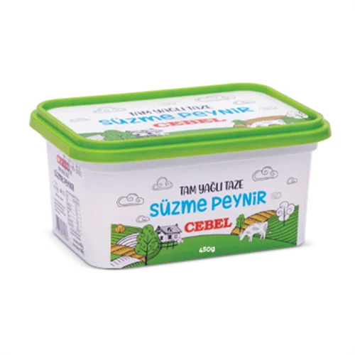 Erdallar Gross Market CEBEL TAM YAĞLI SÜZME PEYNİR 450 GR