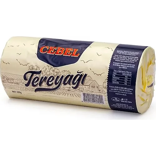 Erdallar Gross Market CEBEL TEREYAĞI TUZSUZ RULO 500 GR