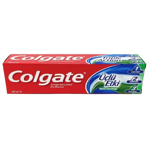 Erdallar Gross Market COLGATE DİŞ MACUNU ÜÇLÜ ETKİ NANE FERAHLIĞI 100 ML