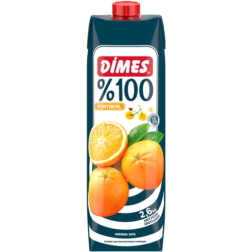 Erdallar Gross Market DİMES MEYVE SUYU %100 PORTAKAL SUYU 1 LT