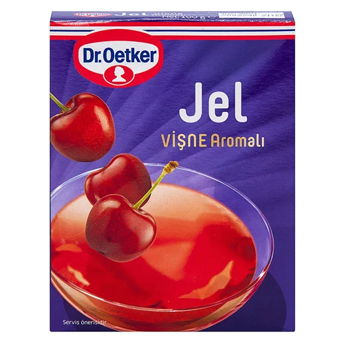 Erdallar Gross Market DR OETKER BİTKİSEL JOLE JEL VİŞNE ARO. 100GR