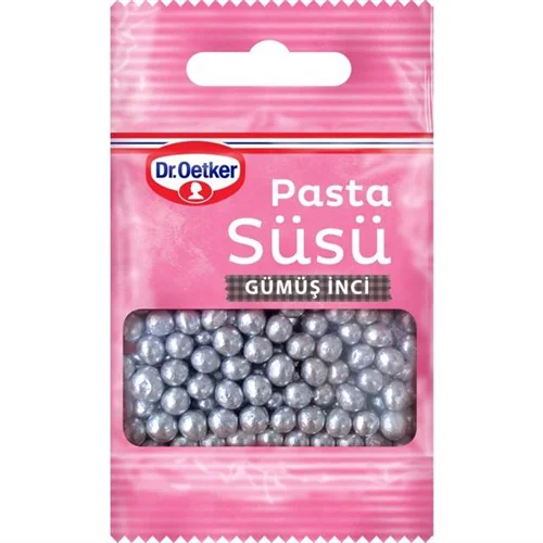 Erdallar Gross Market DR OETKER PASTA SÜSÜ 10GR GÜMÜŞ İNCİ