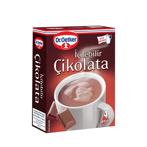 Erdallar Gross Market DR.OETKER İÇİLEBİLİR SICAK ÇİKOLATA EKO.4 X 28 112