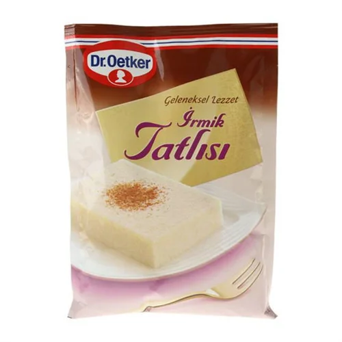 Erdallar Gross Market DR.OETKER İRMİK TATLISI 162 GR