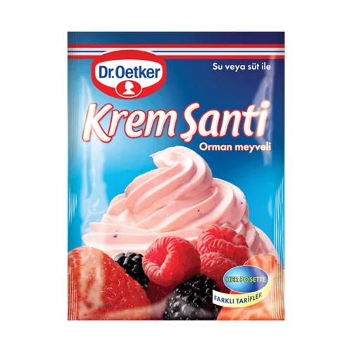 Erdallar Gross Market DR.OETKER KREM ŞANTİ ORMAN MEYVELİ 75 GR
