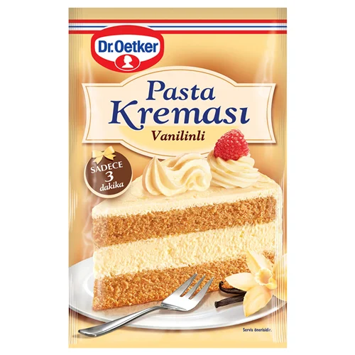 Erdallar Gross Market DR.OETKER PASTA KREMASI VANİLİNLİ 136 GR