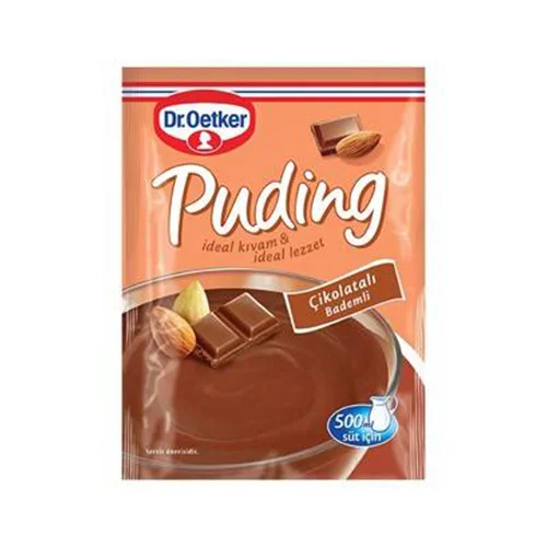 Erdallar Gross Market DR.OETKER PUDİNG ÇİKOLATA BADEM 104 GR