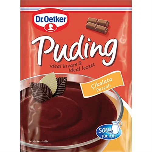 Erdallar Gross Market DR.OETKER PUDİNG  ÇİKOLATA PARÇALI 115 GR