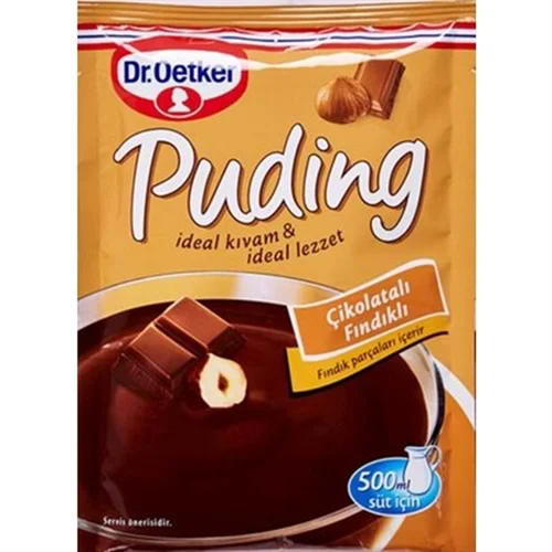 Erdallar Gross Market DR.OETKER PUDİNG  ÇİKOLATALI FINDIK 102 GR