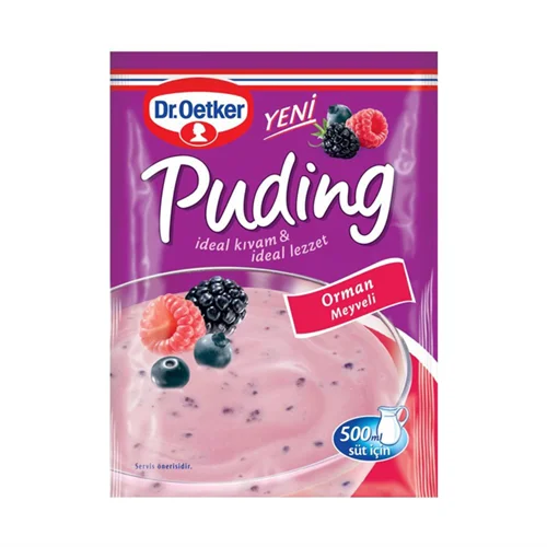 Erdallar Gross Market DR.OETKER PUDİNG ORMAN MEYVELİ 81 GR