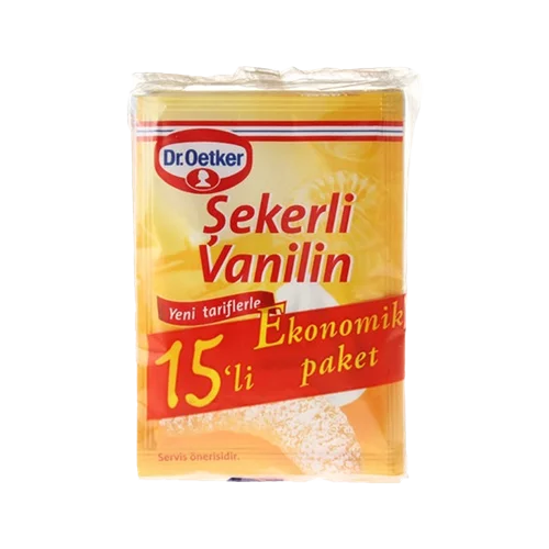 Erdallar Gross Market DR.OETKER ŞEKERLİ VANİLİN 15 X 5 75 GR