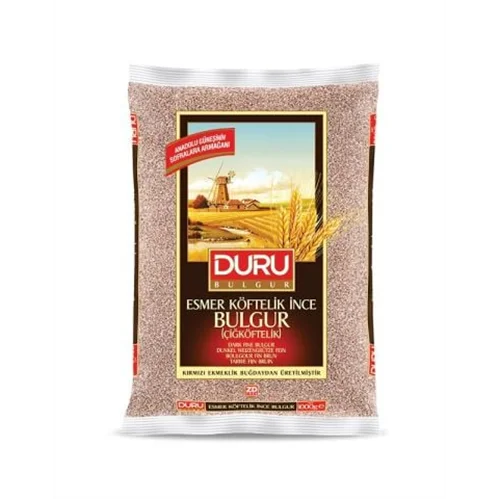 Erdallar Gross Market DURU BULGUR ESMER ÇİĞ KÖFTELİK 1000 GR