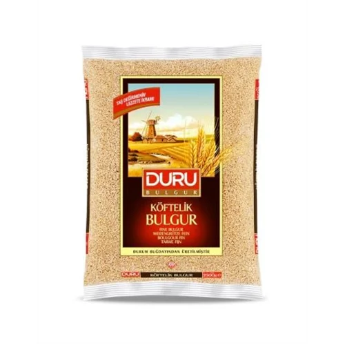 Erdallar Gross Market DURU BULGUR KÖFTELİK (KISIRLIK) 2500 GR