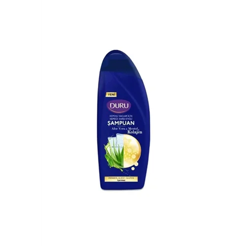 Erdallar Gross Market DURU KOLAJEN ŞAMPUAN ALOE VERA & MENTOL 500 ML