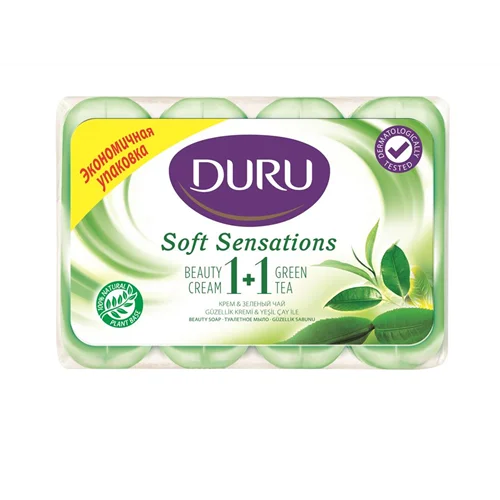 Erdallar Gross Market DURU SOFT 1+1 4 X 100GR YEŞİL ÇAY