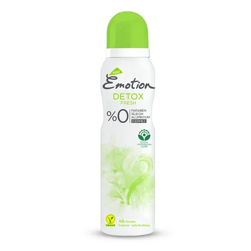 Erdallar Gross Market EMOTİON DEO  DETOX FRESH 150 ML