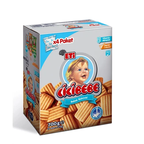Erdallar Gross Market ETİ CİCİ BEBE BİSKÜVİ KUTU 700 GR