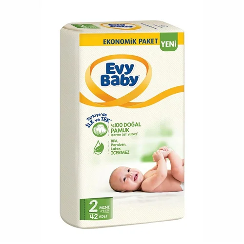 Erdallar Gross Market EVY BABY EKONOMİK PAKET MİNİ NO 2 42 Lİ