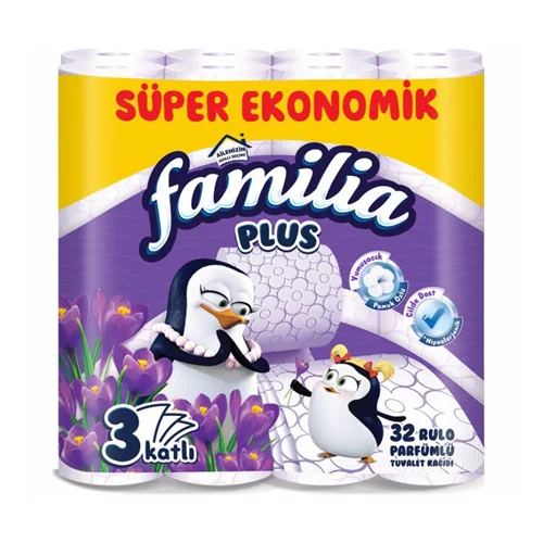 Erdallar Gross Market FAMİLİA PLUS PARFÜMLÜ TUVALET KAĞIDI 32 Lİ