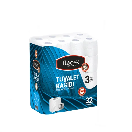 Erdallar Gross Market FLODEX 3 KATLI TUVALET KAĞIDI 32 Lİ