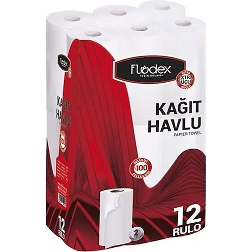 Erdallar Gross Market FLODEX HAVLU KAĞIT 2 KAT 12 Lİ