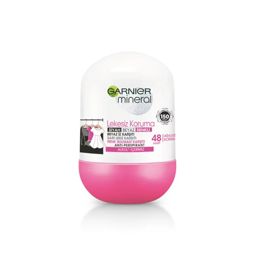 Erdallar Gross Market GARNIER MİNERAL LEKESİZ KORUMA ROLL ON 50 ML