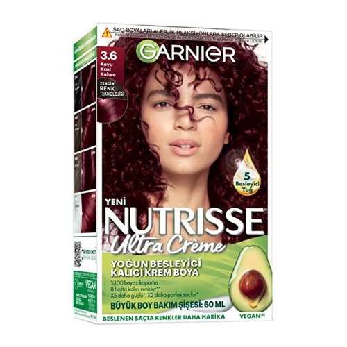 Erdallar Gross Market GARNIER NUTRISSE CLA.KOYU KIZIL KAJVE 3,6