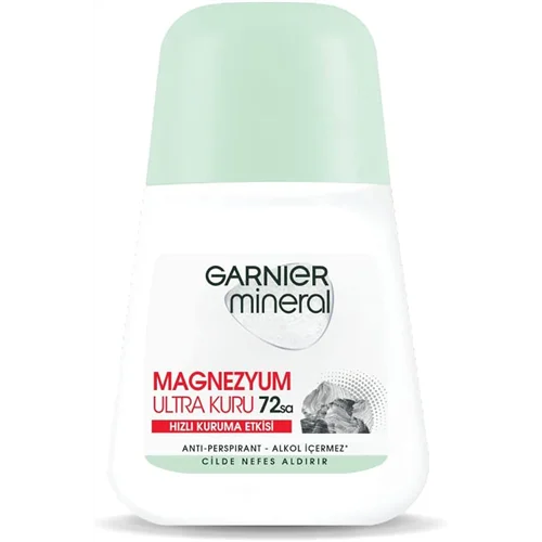 Erdallar Gross Market GARNIER ROLL ON MAGNEZYUM ULTRA KURU 50 ML