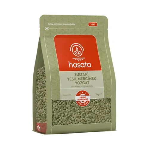 Erdallar Gross Market HASATA SULTANİ YOZGAT YEŞİL MERCİMEK 1000 KG