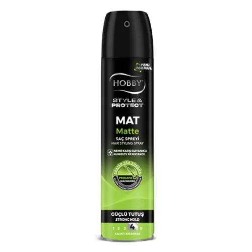 Erdallar Gross Market HOBBY SAÇ SPREYİ MAT GÖRÜNÜM 250 ML