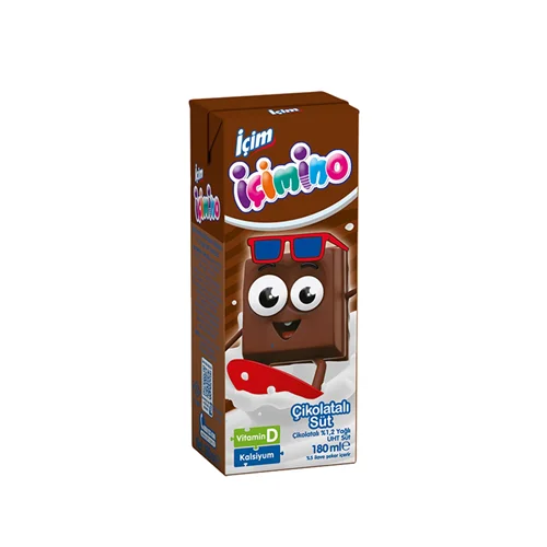 Erdallar Gross Market İÇİM İÇİMİNO ÇİKOLATALI SÜT 180 ML