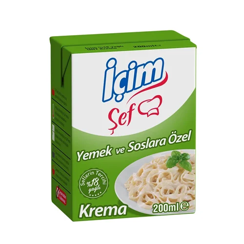 Erdallar Gross Market İÇİM ŞEF KREMA Y.YAĞLI 200 ML