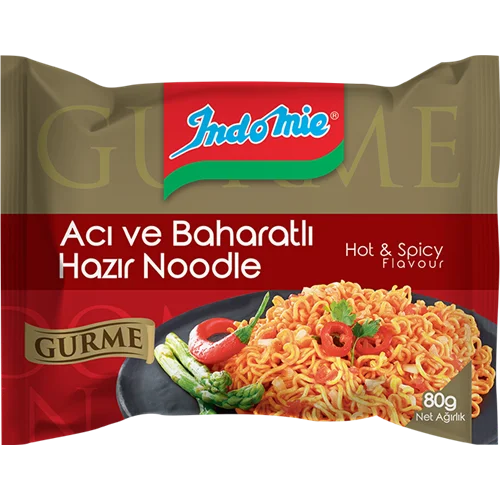 Erdallar Gross Market INDOMİE GURME ACI VE BAHARATLI 80 GR