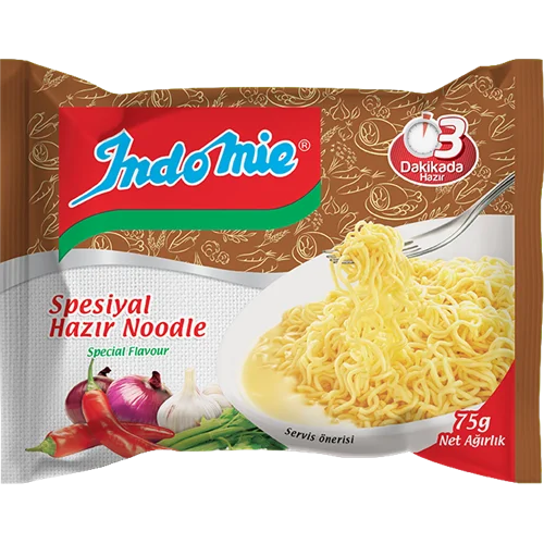Erdallar Gross Market INDOMİE NOODLES SPECIAL TAVUKLU PAKET 75 GR.