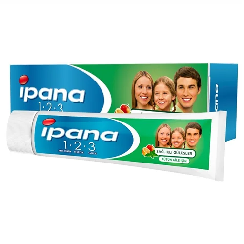 Erdallar Gross Market İPANA DİŞ MACUNU TÜM AİLE KORUMA SAĞ.GÜLÜŞ. 100ML