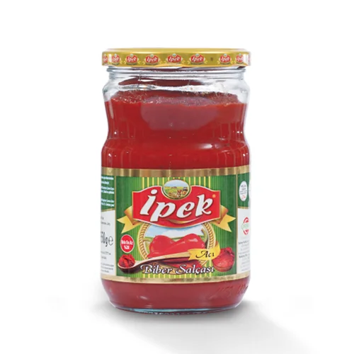 Erdallar Gross Market İPEK ACI BİBER SALÇASI CAM 650 GR