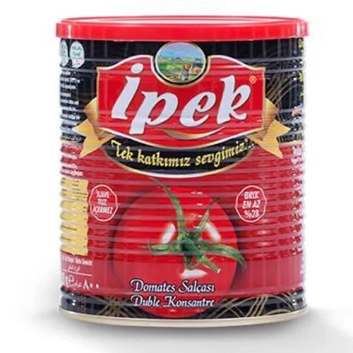 Erdallar Gross Market İPEK DOMATES SALÇASI TENEKE 830 GR