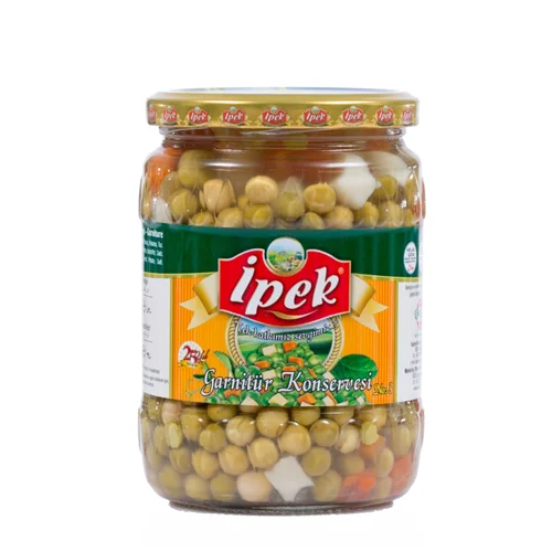 Erdallar Gross Market İPEK KONSERVE GARNİTÜR CAM 560 GR