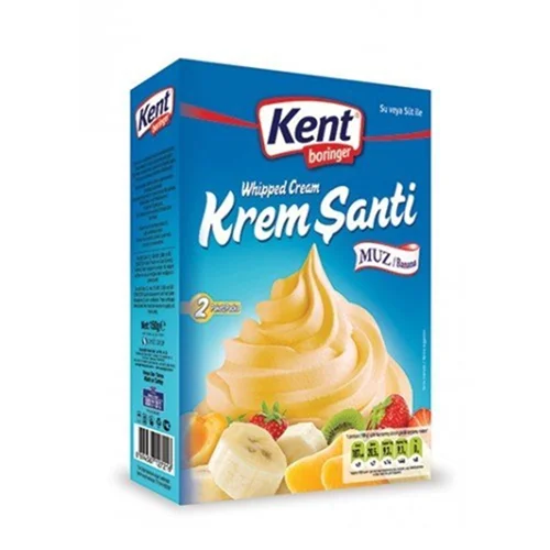 Erdallar Gross Market KENT KREM ŞANTİ 150GR MUZLU