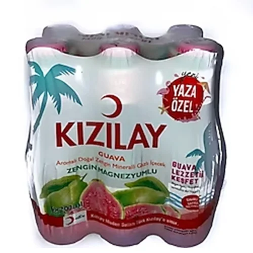 Erdallar Gross Market KIZILAY MADEN SUYU GUAVA 200 MLX 6 LI