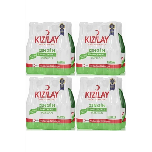 Erdallar Gross Market KIZILAY MADEN SUYU  SADE 200 ML 24 LÜ
