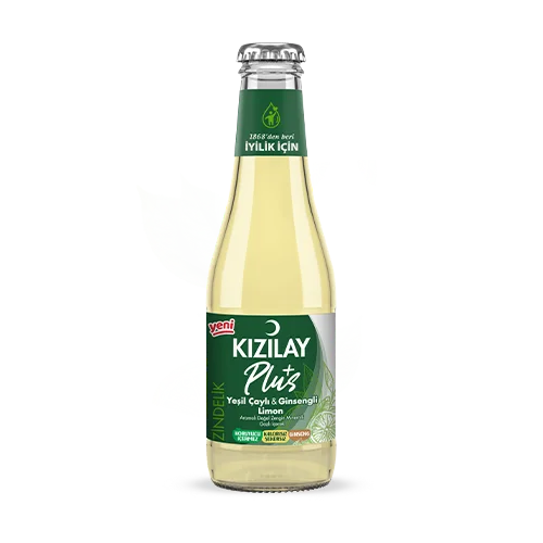 Erdallar Gross Market KIZILAY PLUS +YEŞİL ÇAYLI GİNSE. LİMON 200 ML