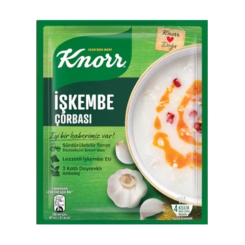 Erdallar Gross Market KNORR İŞKEMBE ÇORBASI KLASİK 63 GR