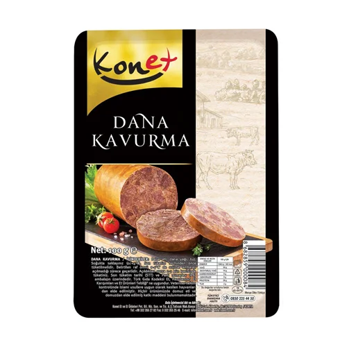 Erdallar Gross Market KONET DANA KAVURMA 100 GR