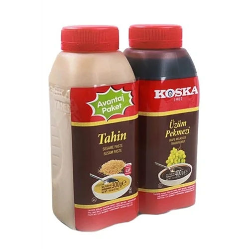 Erdallar Gross Market KOSKA TAHİN 300 GR + PEKMEZ 400 GR