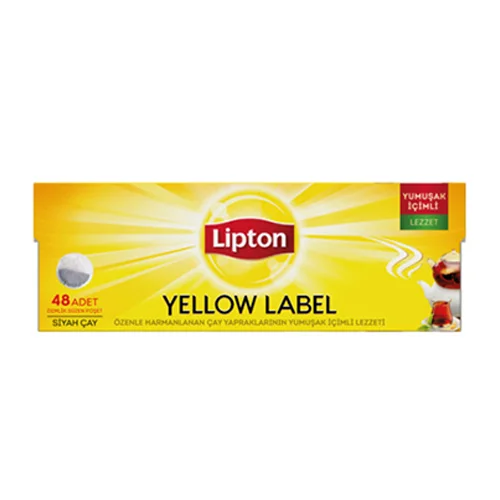 Erdallar Gross Market LİPTON YELLOW LABEL DEMLİK ÇAY 48 Lİ 153 GR